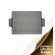 Bandeja Rubber Pewter 52x35 Cm Kaymet